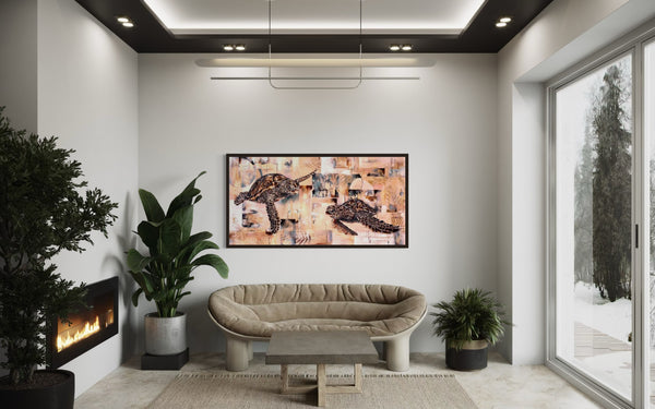 Double Trouble - Canvas