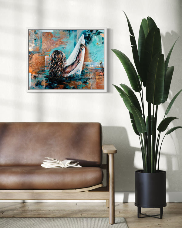 Soulful Swell Serenade - Canvas
