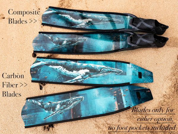 Freedive Fin Blades